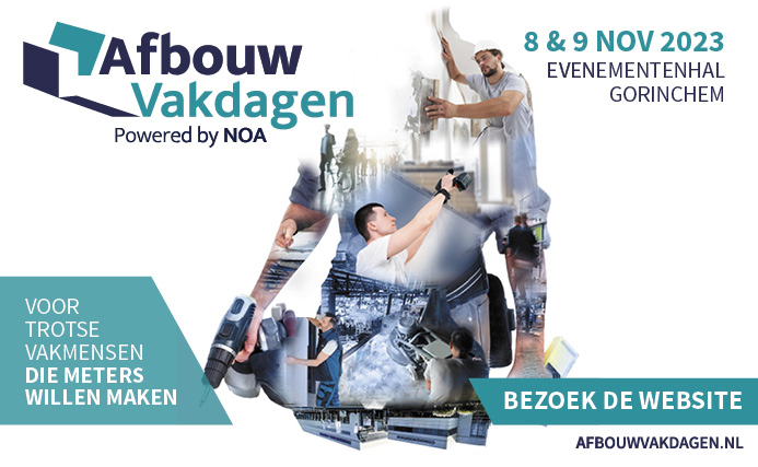 Dijkmans op de beurs Afbouw Vakdagen - Duurzaam en slim (af)bouwen - Dijkmans B.V.