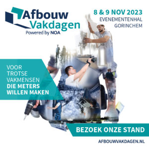 Dijkmans op de beurs Afbouw Vakdagen - Duurzaam en slim (af)bouwen - Dijkmans B.V.